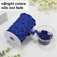 thumbnail image 5 of Rick Rack Trim 25 Yards 10mm Wide Wavy Bending Ribbon Dark Blue RIC Rac Fringe Trim Zig Zag Edging Braid Trimming Wave Polyester Webbing Ribbons for Sewing DIY Crafts Gift Wrapping Bow, 5 of 8