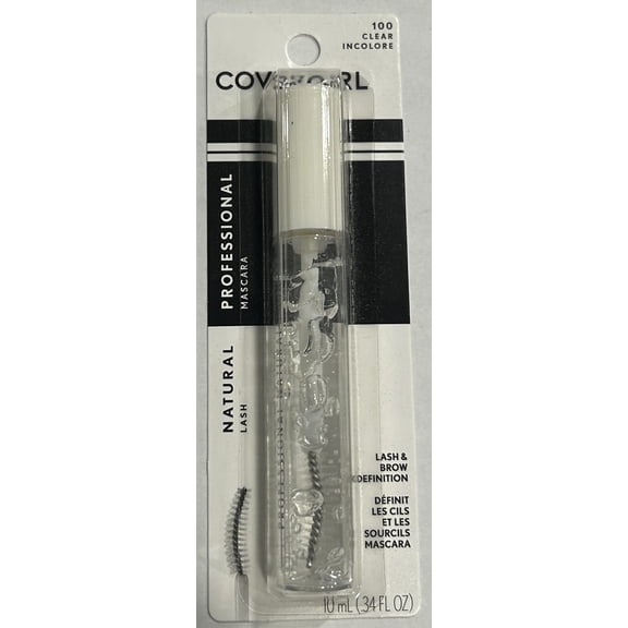COVERGIRL Professional Natural Lash Mascara, 100-Clear .34 fl oz (Pack of 6)