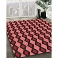 thumbnail image 3 of Ahgly Company Machine Washable Indoor Rectangle Transitional Red Area Rugs, 7' x 10', 3 of 7