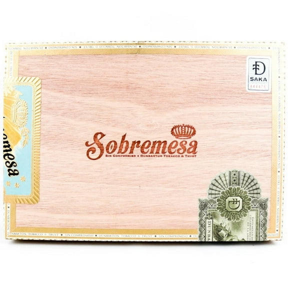Sobremesa Solita "Red" Empty Wood Cigar Box 10.5" x 7.25" x 1.75"