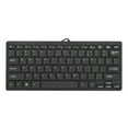 Anself Slim Low Profile Mini Wired USB Keyboard, 78 Keys, Waterproof ...