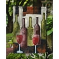 thumbnail image 3 of Red Wine by Petrina Sutton Garden Flag, 3 of 5