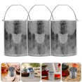 thumbnail image 3 of Miangastore 3Pcs Stainless Tea Strainer Insert Tea Infuser Tea Pot Accessories Tea Filter Mesh, 3 of 8