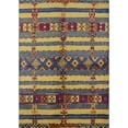 thumbnail image 1 of Ahgly Company Machine Washable Indoor Rectangle Industrial Modern Plum Purple Area Rugs, 2' x 3', 1 of 7