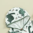 thumbnail image 5 of Bagilaanoe 2pcs Toddler Baby Boy Easter Outfits Shorts Set Print Sleeveless Hood Tank Tops + Shorts 6M 12M 18M 24M 3T Kids Casual Summer Clothes, 5 of 8