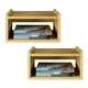 thumbnail image 1 of Buró Flotante MORU, AIRE Roble 2 piezas, Mesita de Noche, Muebles para recámara Moderno Minimalista, Mesa Auxiliar de Almacenamiento Tipo Librero, buros para recámara, mesa de noche para recámara, 1 of 8