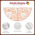 thumbnail image 5 of Bingfone Christmas Tree Skirt Mat Christmas Decoration Interior 36"-Geese And Flower, 5 of 8