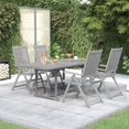 thumbnail image 1 of vidaXL 5 Piece Garden Dining Set Solid Wood Acacia, 1 of 5