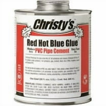 T Christy Enterprises 4038840 32 oz Red Hot Blue Glue PVC Cement