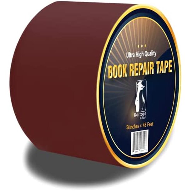 Maroon Bookbinding Tape, Maroon Cloth Book Repair Tape For Bookbinders