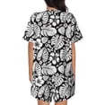 thumbnail image 3 of Xecao Tropical Leaves print Swimsuit for women, Summer-ready, sporty style.Quick-dry fabric. Many sizes & colors., 3 of 9
