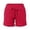 F338 Red, variant on Likimi Womens Shorts With Pockets Drawstring Elastic Waist Summer Solid Color Breathable Casual Shorts Red Size Xl
