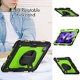 thumbnail image 4 of XYX For iPad Air 5th/4th Generation 10.9 inch 2022/2020 Case, 360 Rotating Shockproof Cover with Stand, Screen Protector, Shoulder Strap, Lime PC, 4 of 7