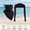 Black, variant on Army Green Sunscreen Shawl, Men Women Outdoor Cycling Face Mask, Breathable UV Protection Wrap
