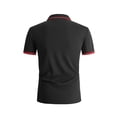 thumbnail image 5 of S-5X Plus Size Golf Shirts for Men with Pocket Big & Tall Short Sleeve T-Shirts Mens Pullover Button Collared Business Casual Tees Tops Fathers Gifts, 5 of 5