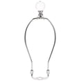 thumbnail image 1 of 1 Set Metal Lamp Harp Desk Lamp Repair Lamp Shade Adapter With Lamp Finial, 1 of 8