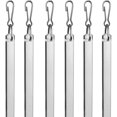 thumbnail image 1 of Fabrics and Drapes - 36 Inch (3 Foot) - 6 Pack - Clear Acrylic Lucite Drapery Curtain Pull Wand Style #0212, 1 of 2
