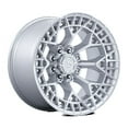 thumbnail image 2 of 20x9 Fuel Off-Road FC873 Charger Gloss Silver W/ Machined Face Wheel 8x6.5 (1mm), 2 of 3