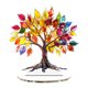 thumbnail image 1 of Decoraciones de Pascua, adornos de Pascua, regalos de Pascua, huevos de conejo de Pascua, decoración de escritorio de acrílico, decoración navideña, adorno hueco, artesanía paisajística., 1 of 9