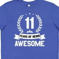 thumbnail image 4 of Inktastic 11 Years of Being Awesome White Birthday Youth T-Shirt, 4 of 5