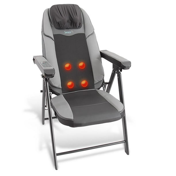 Serenelife Slmsgch10 Portable Massage Chair Folding