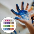 thumbnail image 6 of yotijay Ink Pad Set for Rubber Stamps Kids Toddlers Adults Card Making Supplies, Ink Pads for Stamps, Finger Paint Washable 20 Colors Ink Pads, 6 of 9