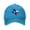 Blue, variant on Flag-Map Of Texas Unisex Adult Washed Denim Cotton Sport Outdoor Baseball Cap Adjustable Cowboy Baseball Hat