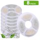 thumbnail image 1 of Filtros recargables para fuente de agua de gato - 8 piezas con carbón activado y resina para agua limpia y fresca, 1 of 6