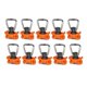 thumbnail image 1 of 10pcs Single End Fitting for Airline Rail End Fitting Lashing Rail Fitting Airline Rail Single Stud L-Track Fitting, 1 of 5