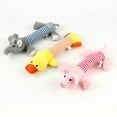 thumbnail image 2 of Pet Puppy Dog Chew Toys Squeaker Squeaky Plush Sound Elephant New Dog Toys, 2 of 2