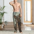 thumbnail image 2 of Sikiie Steampunk Space Mice Warriors Pajama Pants Men, PJ Bottoms, Sleep & Lounge Pants-Medium, 2 of 6