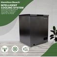 thumbnail image 2 of Hamilton Beach 5.0 cu ft Garage Ready Chest Freezer in Dark Granite Finish, 2 of 17