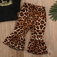 thumbnail image 3 of 2PCS Toddler Baby Girl Autumn Clothes Long Sleeve Tops+Leopard Pants Outfits Set, 3 of 5