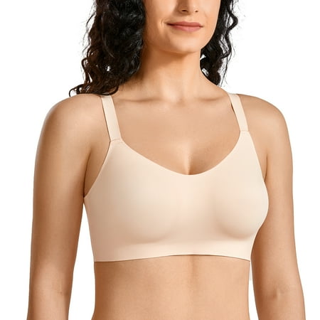 

Meliwoo Women s Comfort Seamless Bralette Removable Padded Wireless Bra