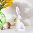 thumbnail image 4 of Easter Mother & Baby Resin Decor Cute Bunny Tabletop Ornament for Home, 4 of 7
