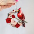 thumbnail image 2 of Adornos cardenales para árbol de Navidad para el día del padre, regalos de cumpleaños, un ángel en el hogar que dicen que protegerá a tu familia noche y día, regalo de Navidad conmemorativo del pájar, 2 of 4