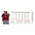 thumbnail image 5 of FreshPretty Womens Button Down Shirts Ruffle Short Sleeve Loose Summer Tops Dressy Casual V Neck Business Work Blouses, 5 of 9