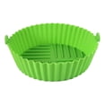 thumbnail image 2 of Queroig Silicone Air Fryer Pot Tray Prevents Residue BPA-Free Silicone Fryer Liner Replacement for Parchment Liner Paper Food-Safe Air Fryer Oven Accessories, 2 of 7