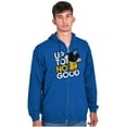 thumbnail image 4 of Popeye Bluto Up to No Good Funny Cool Zip Up Hoodie Men's Women's Brisco Brands M, 4 of 5