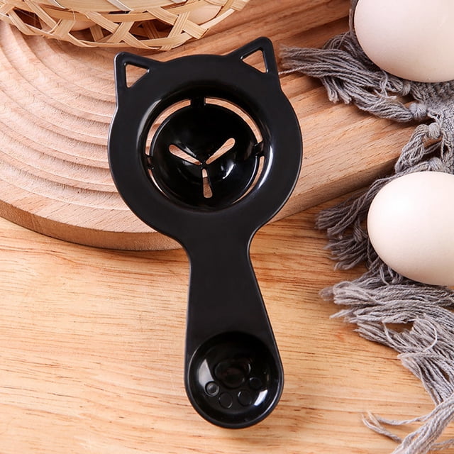Fiudx Liquidación de ofertas flash Cuchara para separar proteínas y líquidos de los huevos, cuchara para condimentar, herramienta de cocina, filtro de yema de clara de huevo para el hogar