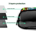thumbnail image 4 of Lsque Geometry Dash Pattern Laptop Bag – Portable & Slim Single-Shoulder Computer Case with Adjustable Strap, Protective, Lightweight for 13”/14”/15.6” Laptops, 4 of 8