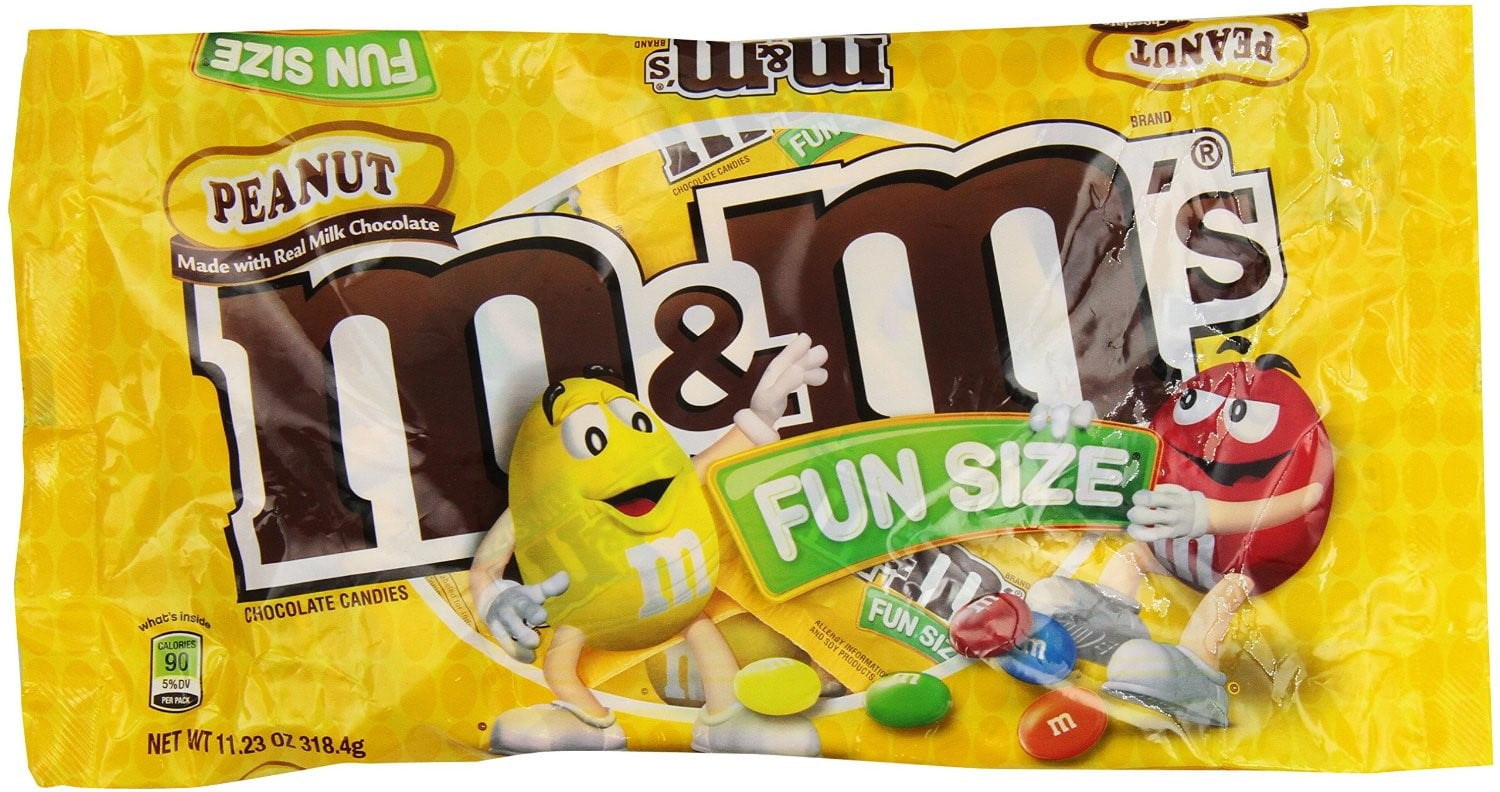 Mars M&M's Fun Size Peanut Milk Chocolate Candies, 11.23 Oz. - Walmart.com