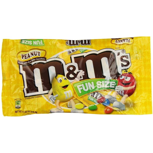 Mars M&M's Fun Size Peanut Milk Chocolate Candies, 11.23 Oz. Walmart