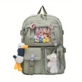 thumbnail image 1 of Mochila Para Ordenador Portátil Para Mujer, Mochilas Escolares Para Niñas Adolescentes, Niños, Multibolsillos, Nueva Mochila Kawaii, Multibolsillos, Bolso De Mujer De Alta Capacidad, Bolso De Libros P, 1 of 4