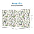 thumbnail image 2 of Sikiie Wisteria Flower Mouse Pad, 16x29.5 Mousepad Desk Mat in Anti-Slip Rubber Mousepads Mat for Game Office Laptop Computer, 2 of 8