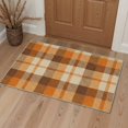 thumbnail image 6 of GENIMO 5'x7' Area Rug for Living Room, Machine Washable Non Slip Low Pile Rug for Bedroom Dining Room, Simple Minimalist, Caramel Brown, 6 of 6