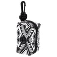 thumbnail image 4 of Miangastore Pet Waste Bag Dispenser Black and White Checkered Pattern 1Set 3.9X2.0X2.2In, 4 of 8