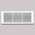 thumbnail image 1 of Air Return Grille 8″x24″ Faceplate 10″x26″ Cast Aluminum Linear Design VR-109 Decorative HVAC Vent Cover Powder Coated Repaintable for Walls Ceilings Floors, 1 of 9