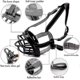 thumbnail image 3 of Soft Basket Muzzle For Dogs Secure And Comfortable Fit, Better Prevent Bites, Chewing And Barking Muzzle EAN9191174131599 3XL Reflective black, 3 of 5