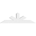 thumbnail image 2 of 48"W x 14"H x 4"D x 4"F, 7/12 Pitch, Saratoga Architectural Grade PVC Gable Bracket, 2 of 9